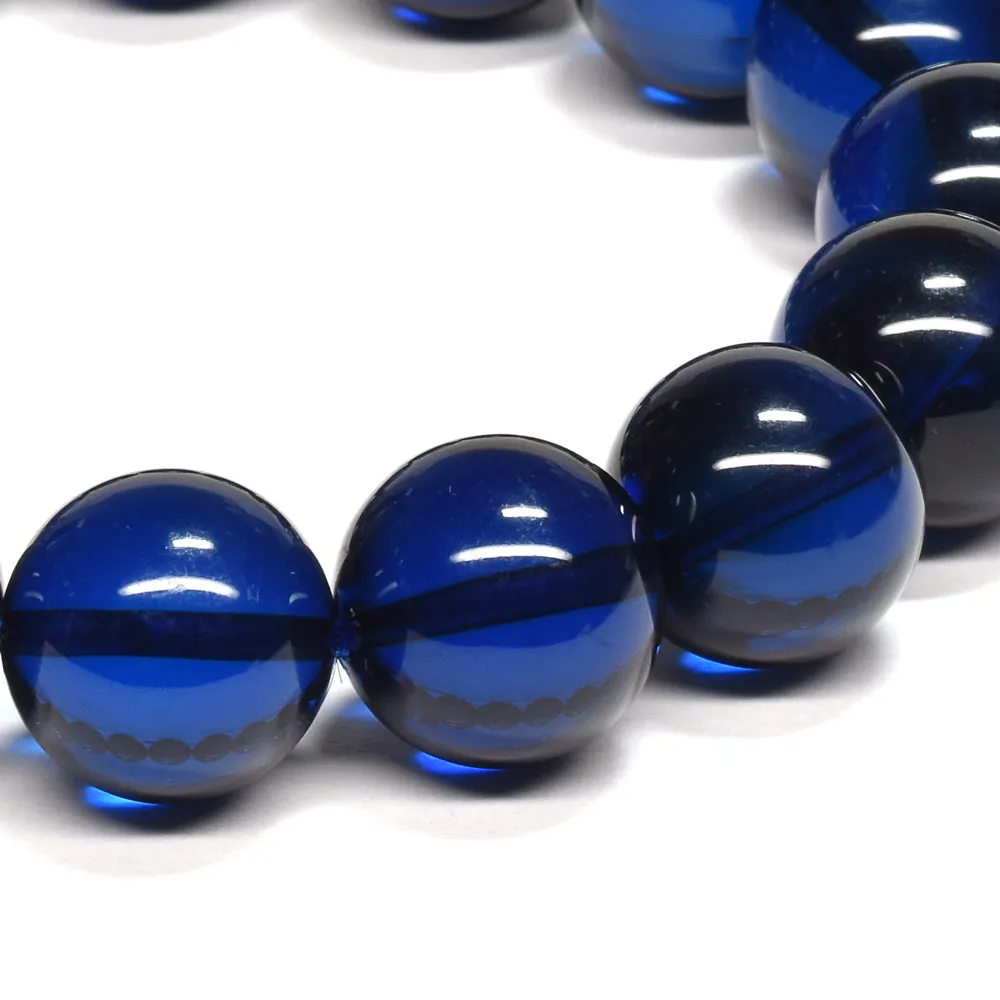 ブルーアンバー ブレスレット 12mm #PK507