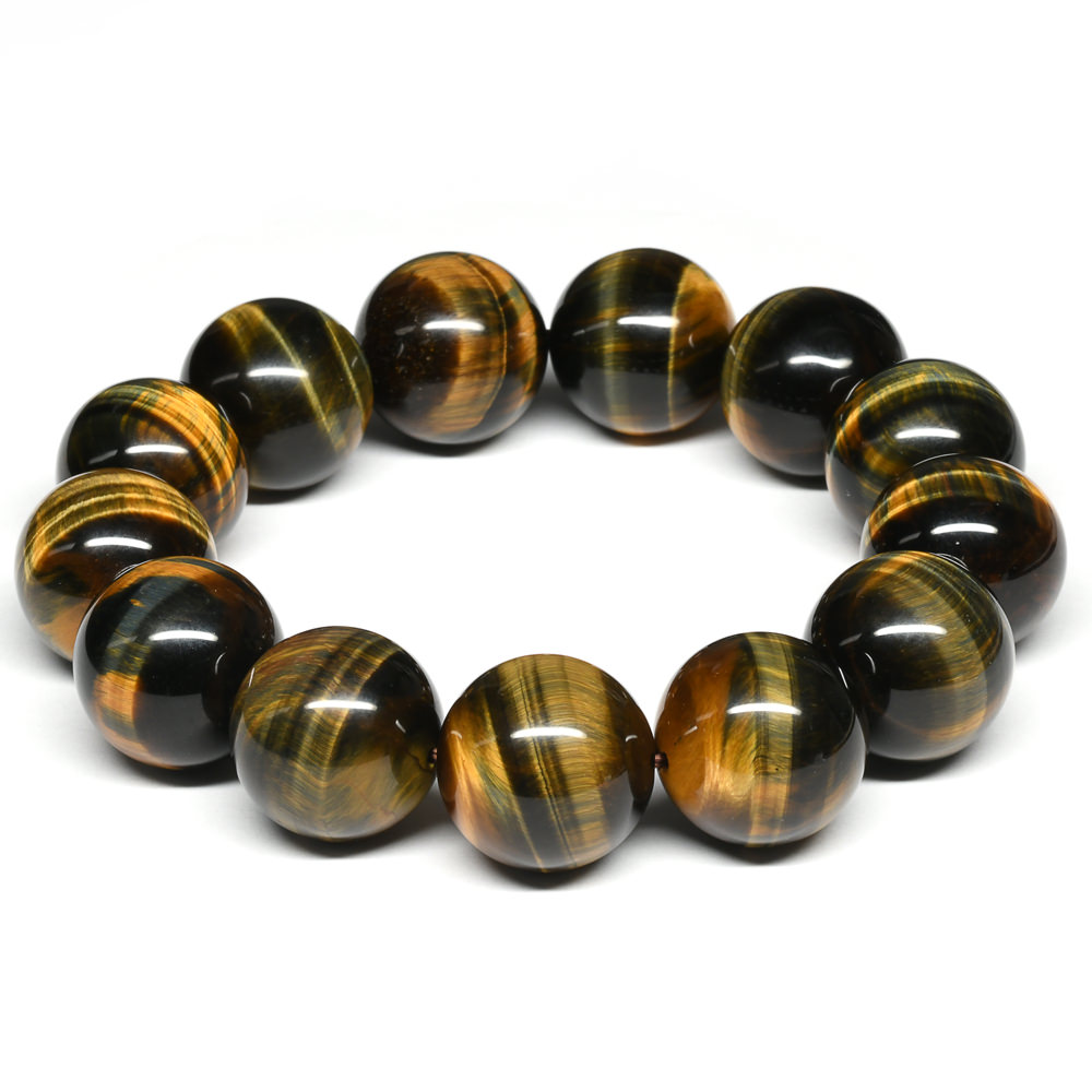 SB013:ゼブラタイガーアイ ブレスレット 18mm・21,900円