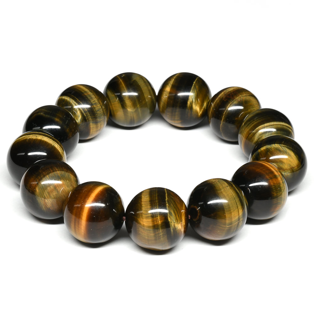 SB014:ゼブラタイガーアイ ブレスレット 18mm・21,900円