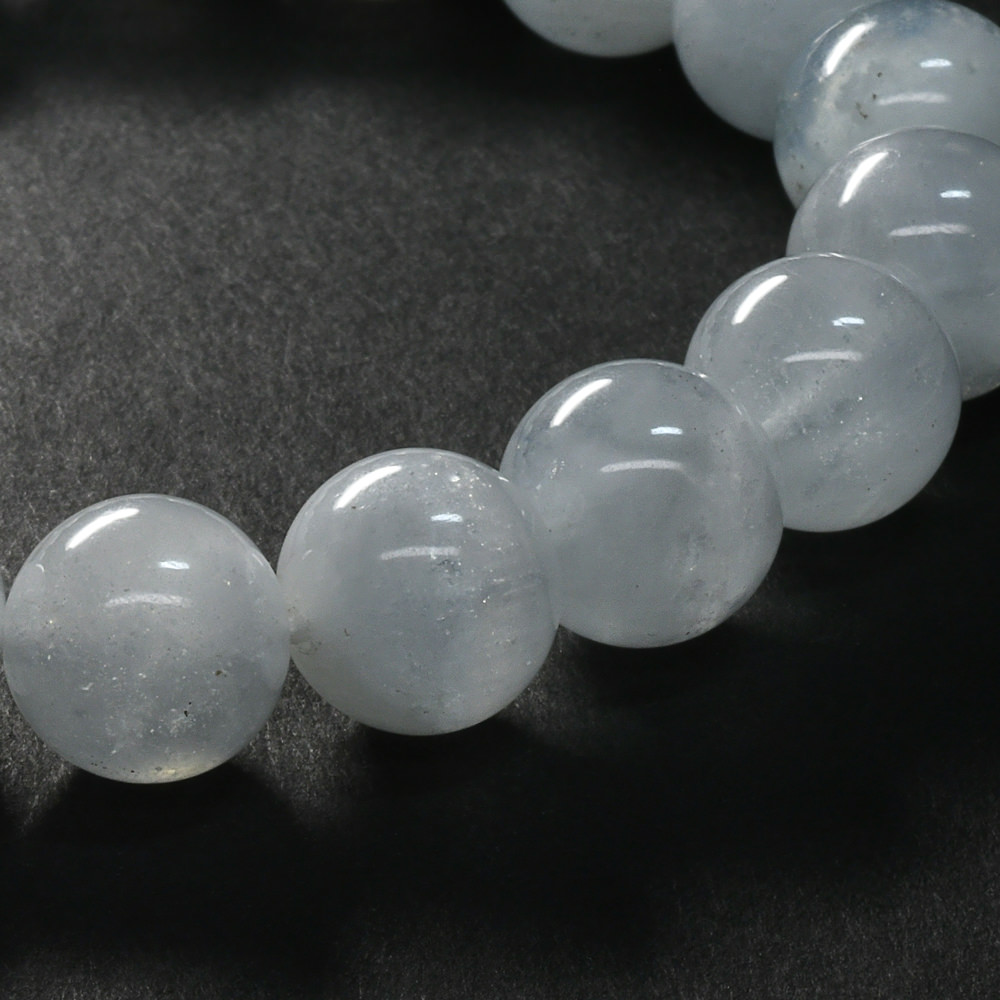 SH025:エンジェルクラウドアクアマリン ブレスレット 11.5-12mm