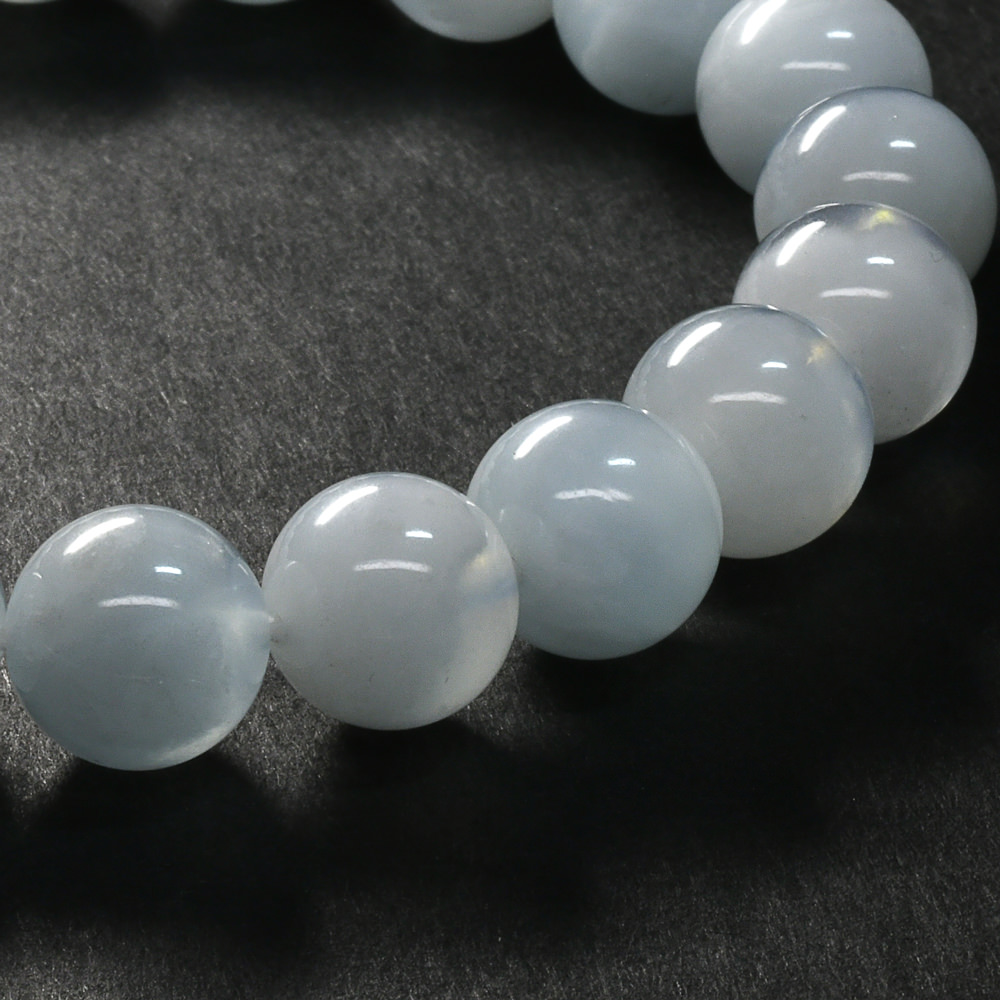 SH027:エンジェルクラウドアクアマリン ブレスレット 10.5mm