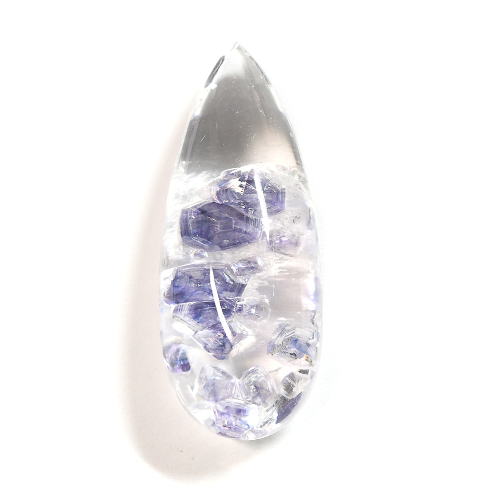 フローライトインクォーツ ルース 21.266ct